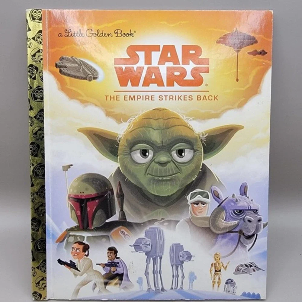 Star‎ Wars: A New Hope /The Empire Strikes Back Little Golden Book by Smith Geof